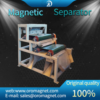 1.5kw 380v séparateur magnétique séparateur magnétique convoyeur à bande de tri
