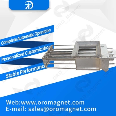 Séparateur magnétique professionnel de type armoire, barres magnétiques fortes avec élimination automatique du fer