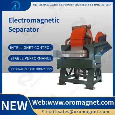 Séparateur magnétique à forte pente non magnétique de type humide pour traitement des minéraux Séparateur magnétique