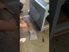 Séparateur magnétique à bande transporteuse permanente au quartz avec double rouleau