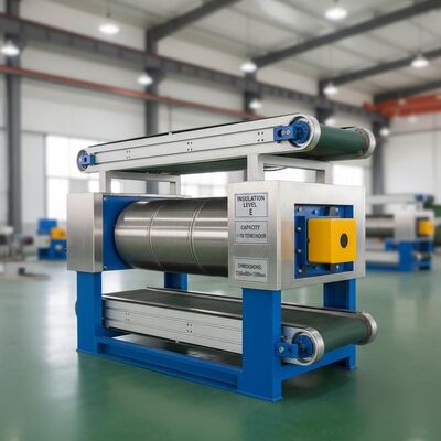 Équipement de séparation magnétique de niveau d'isolation E de 1200 mm x 800 mm x 1500 mm Dimensions et capacité de 1 à 10 tonnes par heure