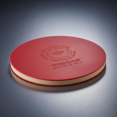 Fréquence de vibration 70 rmin tibhar evolution mx p caoutchouc de tennis de table conçu pour la précision et la puissance de guidage technique