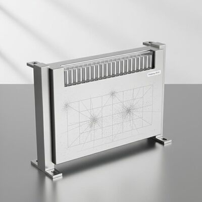 Séparateur magnétique de type plaque à installation simple, conçu avec une intensité de champ magnétique élevée assurant la séparation magnétique