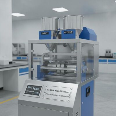 Taille du matériau 83-5000μm Machine de séparation magnétique offrant 99,9 pureté et consommation ≤3,9kw Conçue pour une séparation efficace