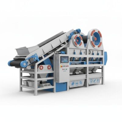 Période de livraison 2-4 semaines Séparateur magnétique sec personnalisable conçu pour la séparation dans les industries minière et de recyclage
