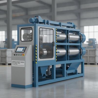Séparateur magnétique sec personnalisable Délai de livraison 2-4 semaines Équipement pour la séparation des matières magnétiques et l'industrie minière