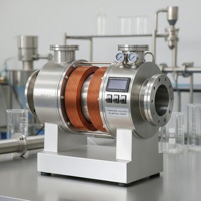 Dimensions d'alimentation 20-325 séparateur de particules magnétiques en maille doté d'une bobine de cuivre durable pour la séparation magnétique