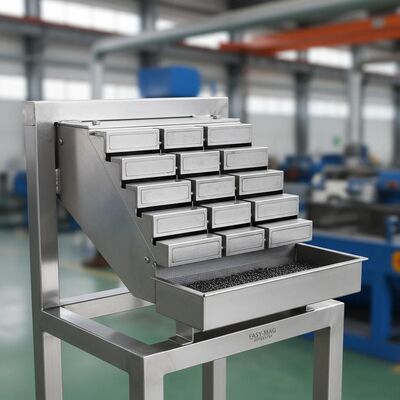 Séparateur magnétique de type plaque à entretien facile avec une intensité de champ magnétique élevée assurant la séparation magnétique dans l'industrie