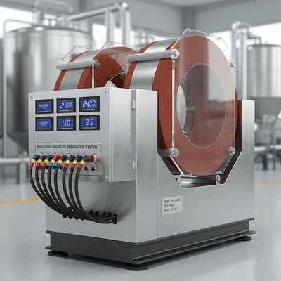 Séparateur électromagnétique à tension personnalisée intégrant une méthode d'isolation E pour les besoins industriels de séparation magnétique