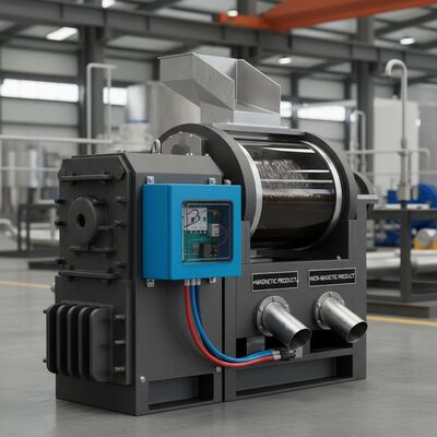 Séparateur magnétique humide à refroidissement par huile, à isolation de catégorie E, idéal pour le traitement des minéraux et la séparation magnétique