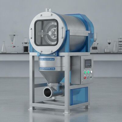 Concentration de pâte 10-30% Machine de récupération magnétique adaptée au traitement de matériaux Taille 83-5000 micromètres