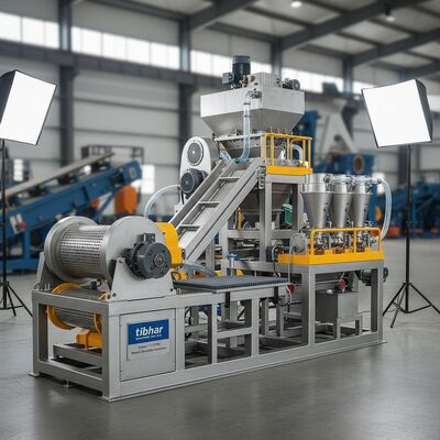 Capacité 1 à 10 tonnes par heure Technologie de séparation minière Tibhar Evolution MX P fournissant des solutions d'extraction minérale