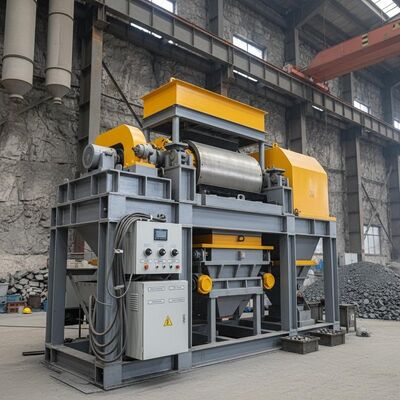 Voltage d'entrée 380 Équipement de séparation magnétique pour la séparation minière Capacité de 1 à 10 tonnes par heure Traitement des matériaux