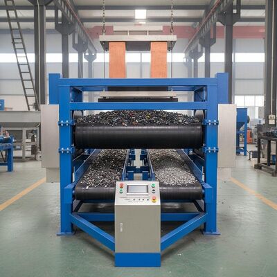 Séparateur électromagnétique automatique développé pour la séparation des métaux ferreux des matériaux non métalliques dans l'industrie