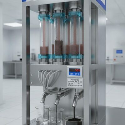 Separateur magnétique humide pharmaceutique fonctionnant à une tension de 220 à 480 et à une température limite ≤ 80 °C, donnant des résultats de séparation